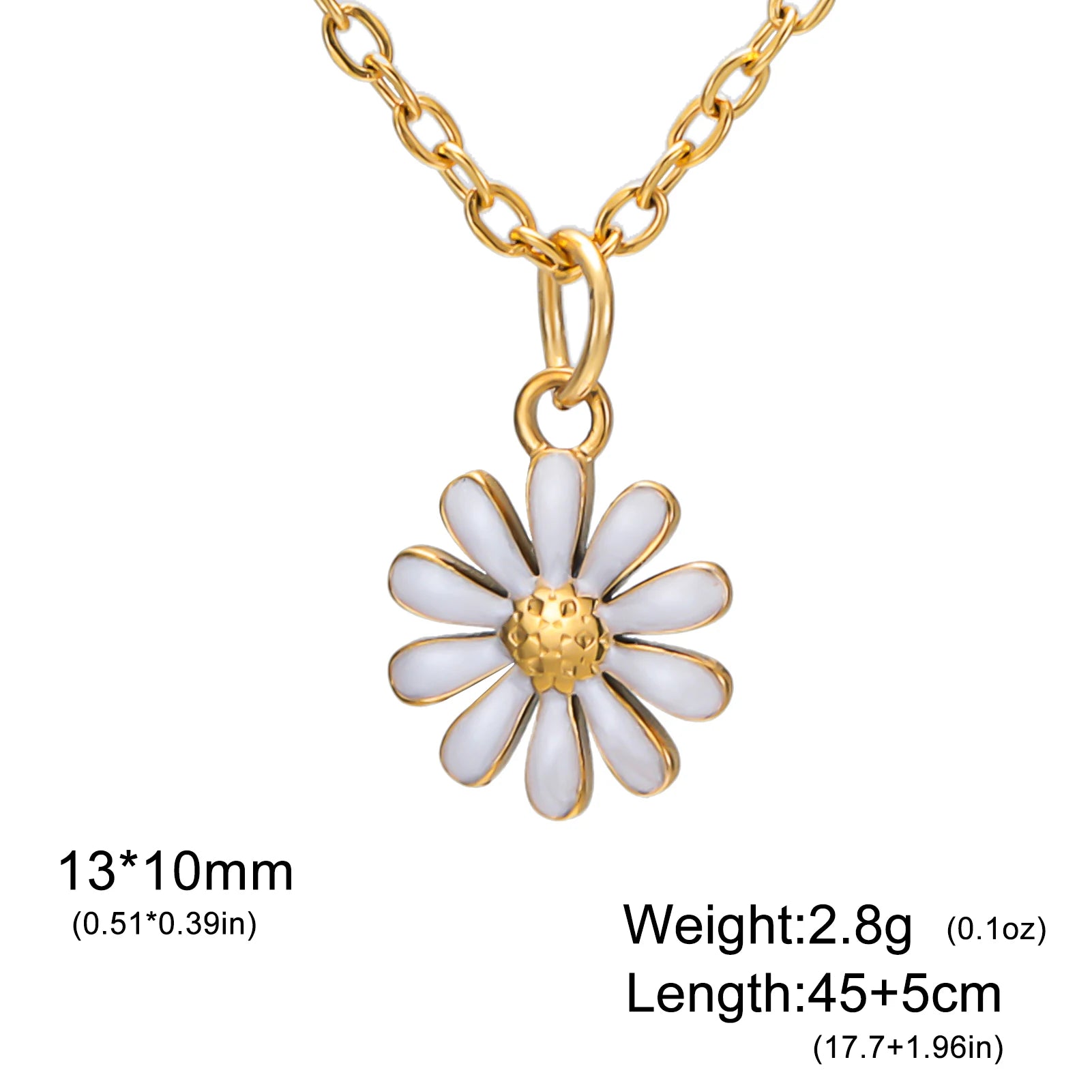 Collier - Avec fleur