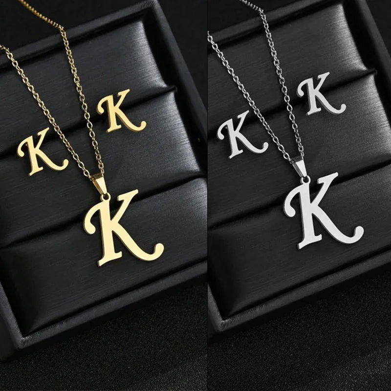Collier - lettre personnalisable