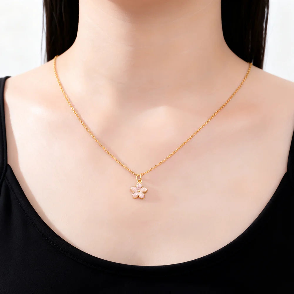 Collier - Avec fleur