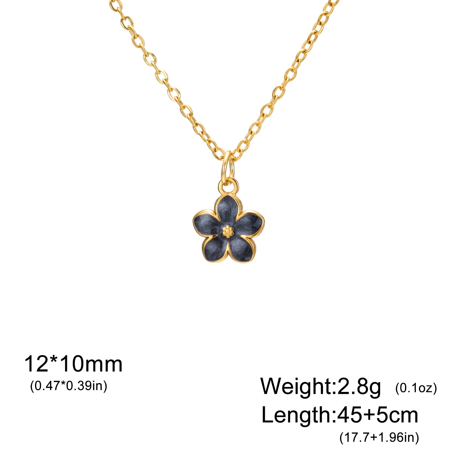 Collier - Avec fleur