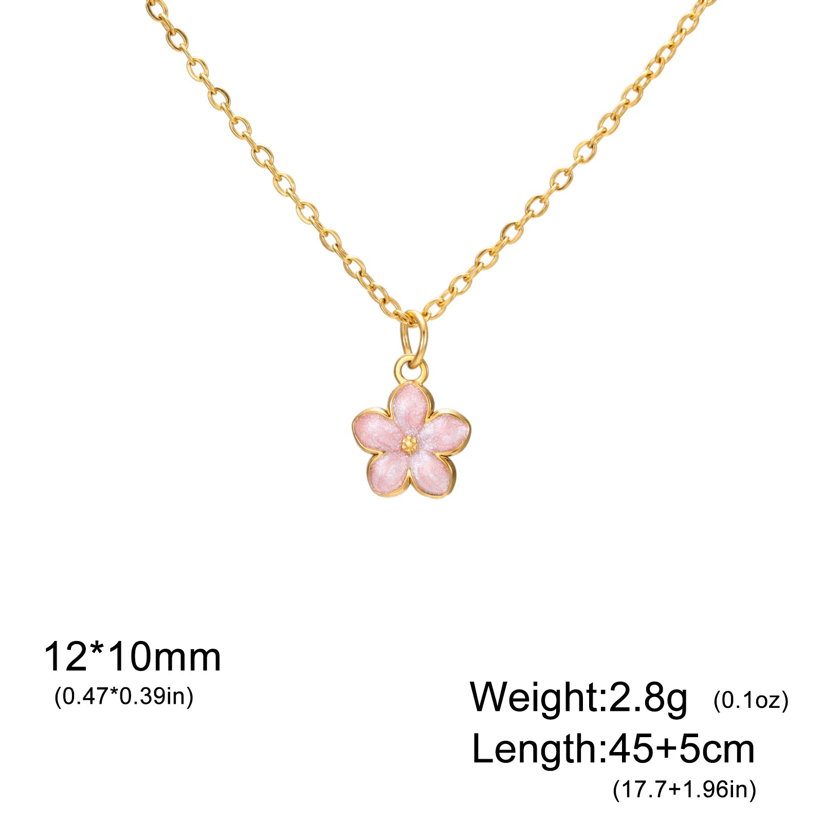 Collier - Avec fleur